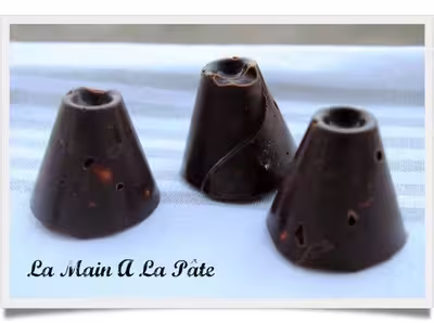 Chocolats aux croustillants de cacahuètes