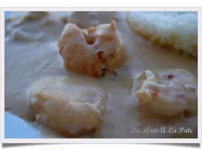 Curry de crevettes au lait de coco par Maiwenn39