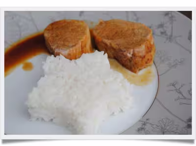 Filet mignon au caramel de soja