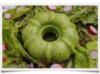 Recette thermomix: flan aux fanes de radis