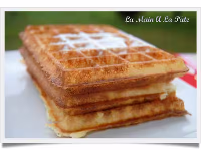 Cherche recette de gaufre avec de la levure de boulanger?