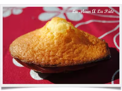 Madeleines au lemon curd