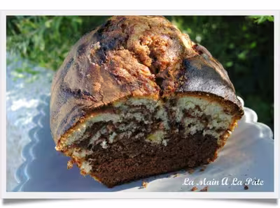 Gâteau Marbré au Nutella aux Éclats de Sucre Vanillé