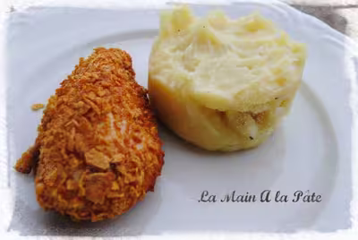 Poulet pané aux cornflakes