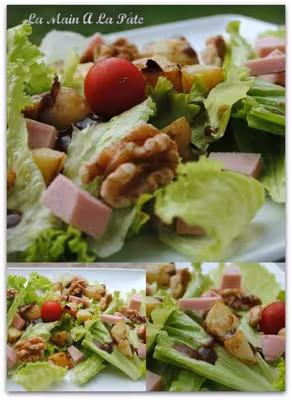 Salade composée aux pommes de terre rôties par Maiwenn39
