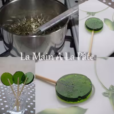 Sucettes à la menthe