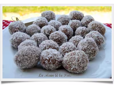 Truffes choco-mascarpone et coco