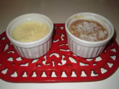 Petits pots de crème à la noix de coco