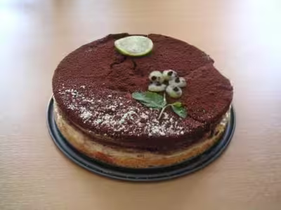 Cheesecake chocolaté au citron vert par moony