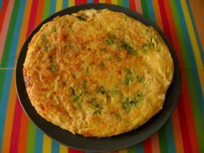Galette de chou-fleur et de pommes de terre