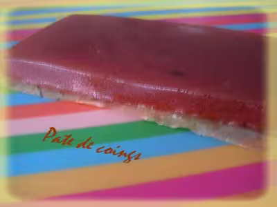 Pâte de coings