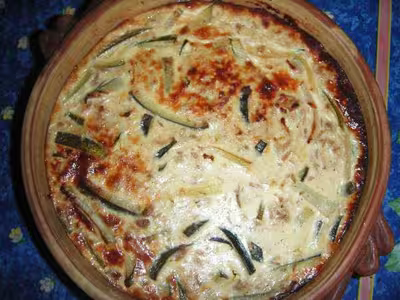 Terrine de thon aux courgettes