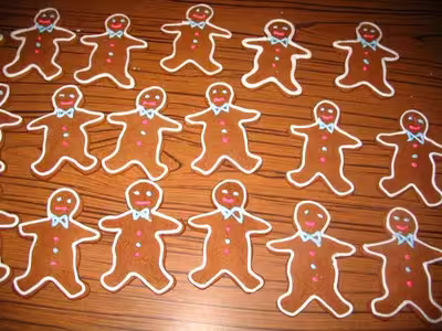 Petits gâteaux de Noël
