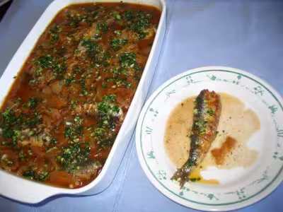 Sardines à l'escabetch