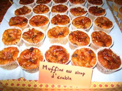 Canada : Muffins au sirop d'érable