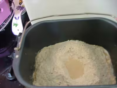 Pain traditionnel aux céréales et levure, cuisson au four