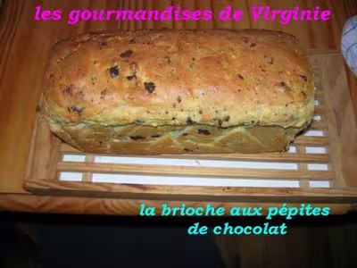 Brioche aux pépites de chocolat