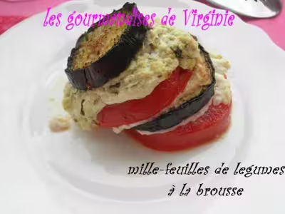 Millefeuille Provençal à la brousse