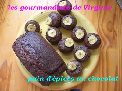 Petits cakes  facon pain d'epices