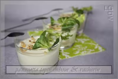Panacotta topinambour