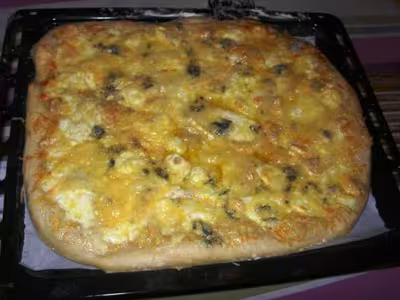 Recette de pâte à pizza extra :