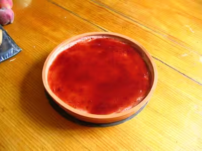 Gateau à la mousse de fruit!