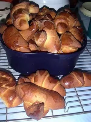 Recette thermomix: Croissants briochés