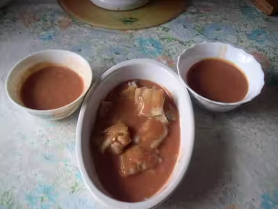 Recette thermomix: Filets de colin sauce crustacés par 01virginie