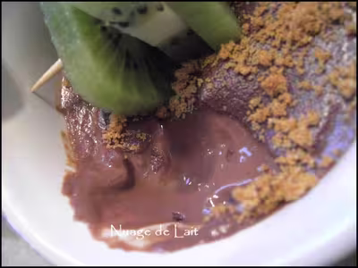 Recette WW: Crème chocolat aux spéculoos