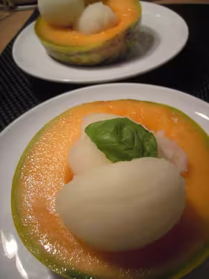 Sorbet ou granité au pastis