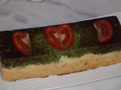 Terrine Saumon aux épinards