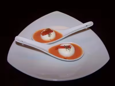 Mini bavarois de chèvre