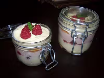 Tiramisu aux framboises