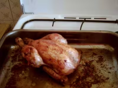 Poulet rôti par zoubna