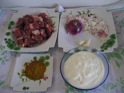 Curry d'agneau