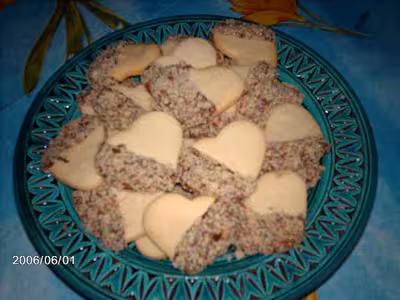 Sablés chocolat et amandes