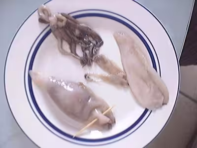 Encornets farcis à la viande
