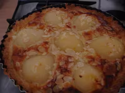 Recette gâteau poire amande ?