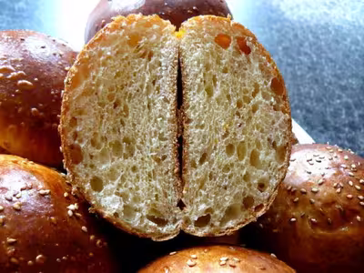 Maroc: Chrik (briochettes aux graines de sésame)