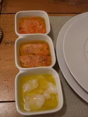Saumon en carpaccio au parfum de pastis