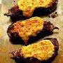 Aubergines farcies aux légumes fondants