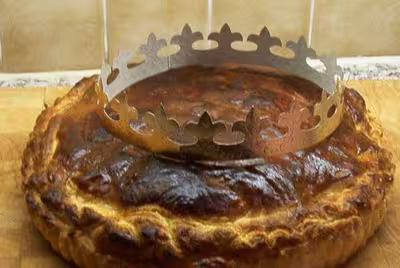 Galette à la frangipanne