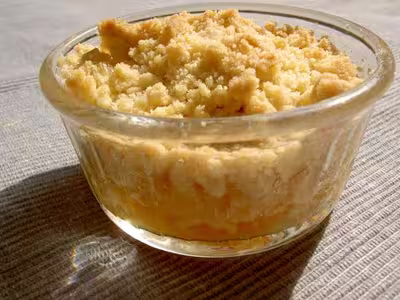Crumble au melon