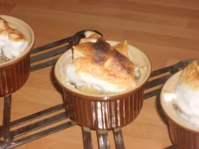 Recette WW : Compote de pomme meringuées