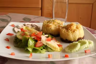 Parmentier de confit de canard