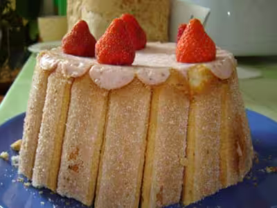 Charlotte aux fraises