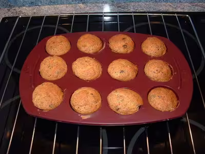 Muffins noisettes chocolat par Malau