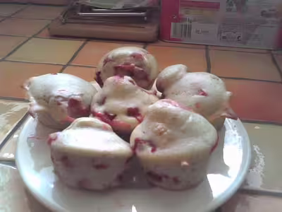 Recette WW : Muffins aux fraises