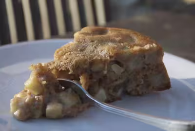 Recette Thermomix :Gâteau aux pommes et aux noix
