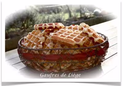 Recette Thermomix: Gaufres liégeoises